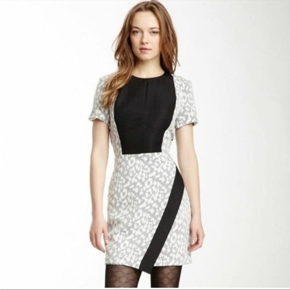 Walter Baker Cierra Dress, Small, animal print NWT